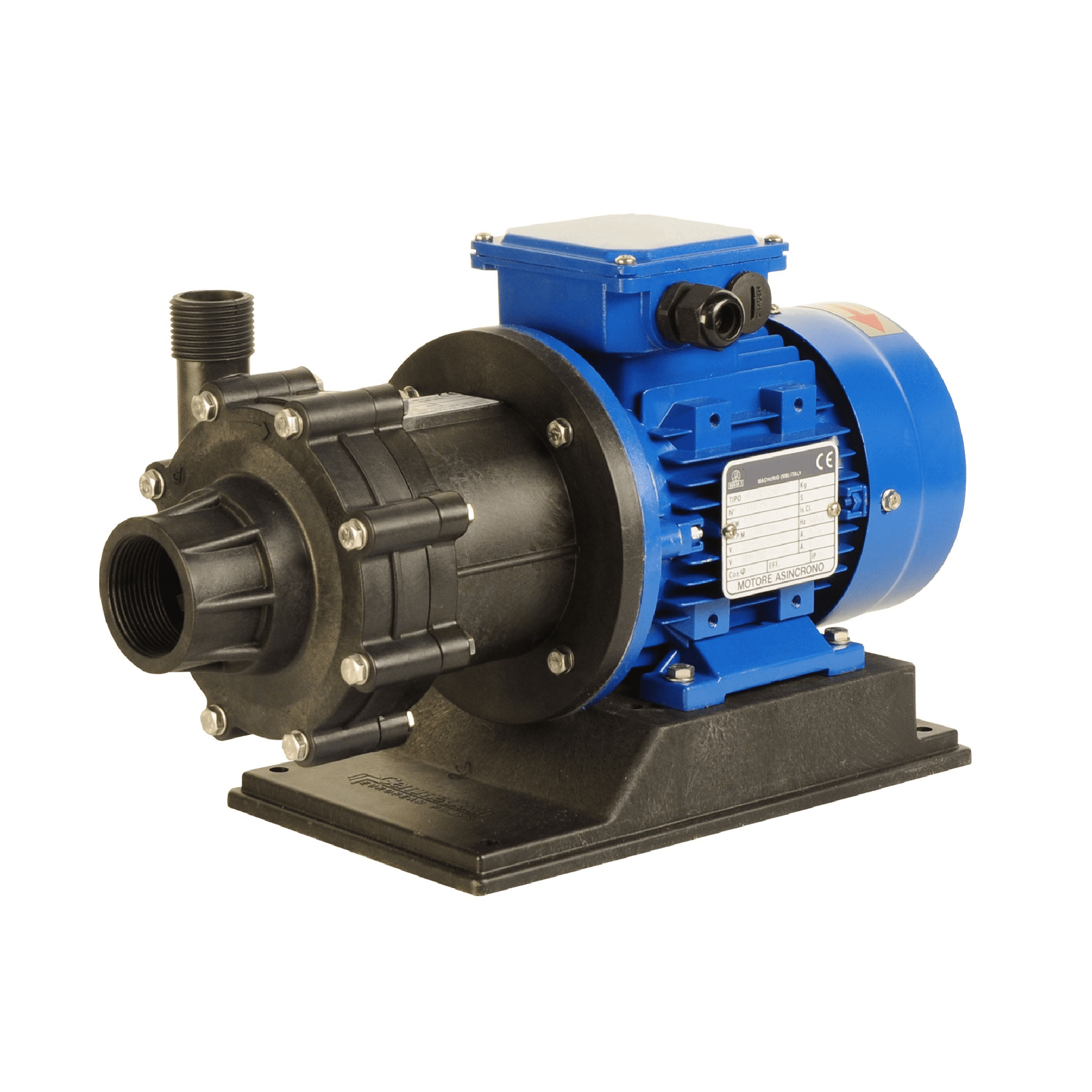 HTM PP/PVDF – Magnetic drive centrifugal pumps in thermoplastic materials