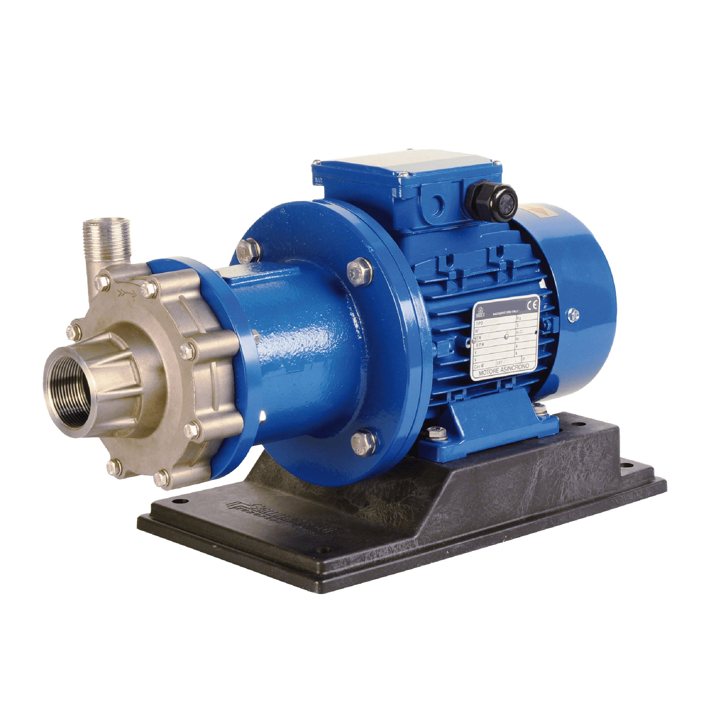 HTM SS – Magnetic drive centrifugal pumps in stainless steel AISI 316