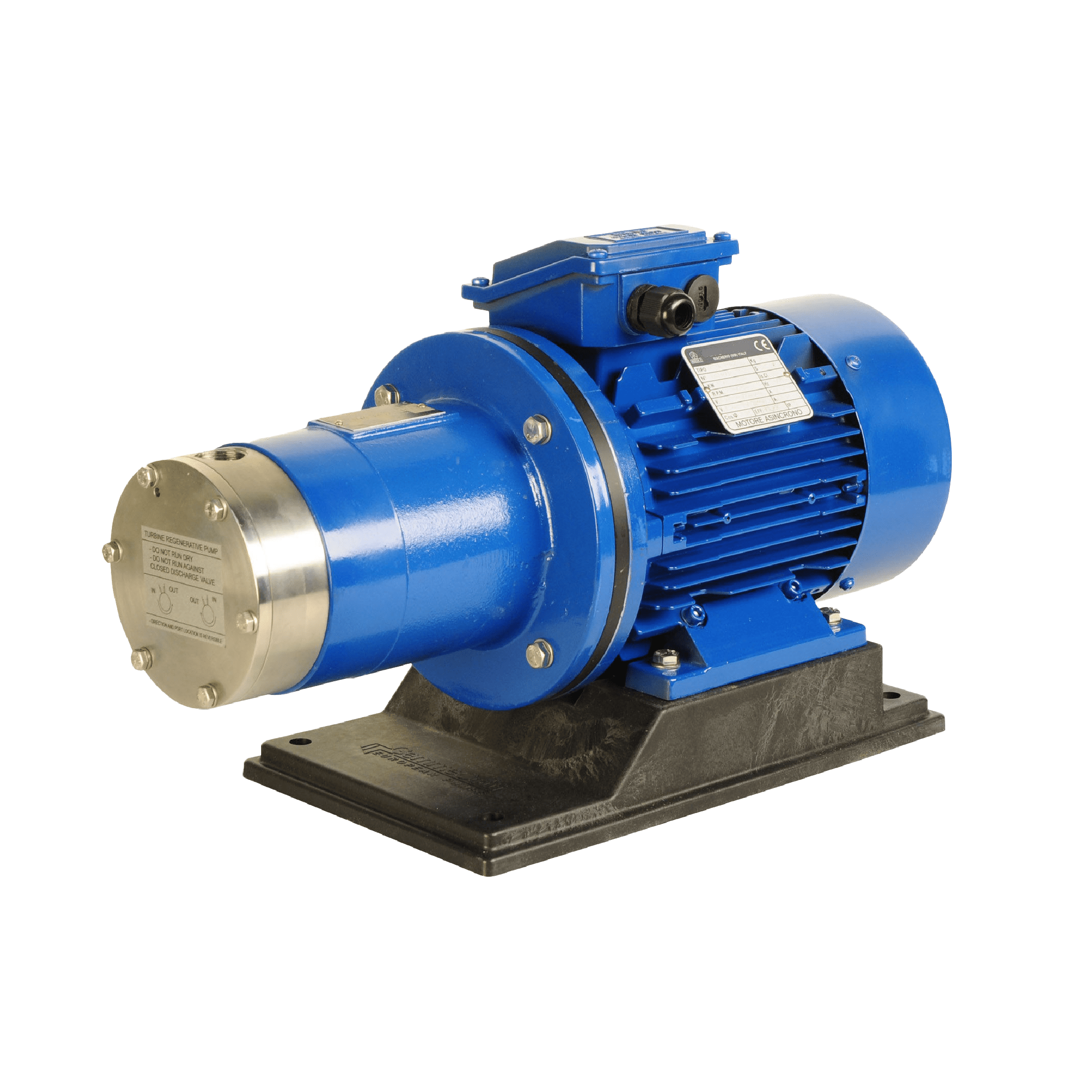 HTA – Magnetic drive turbine pumps in metallic materials