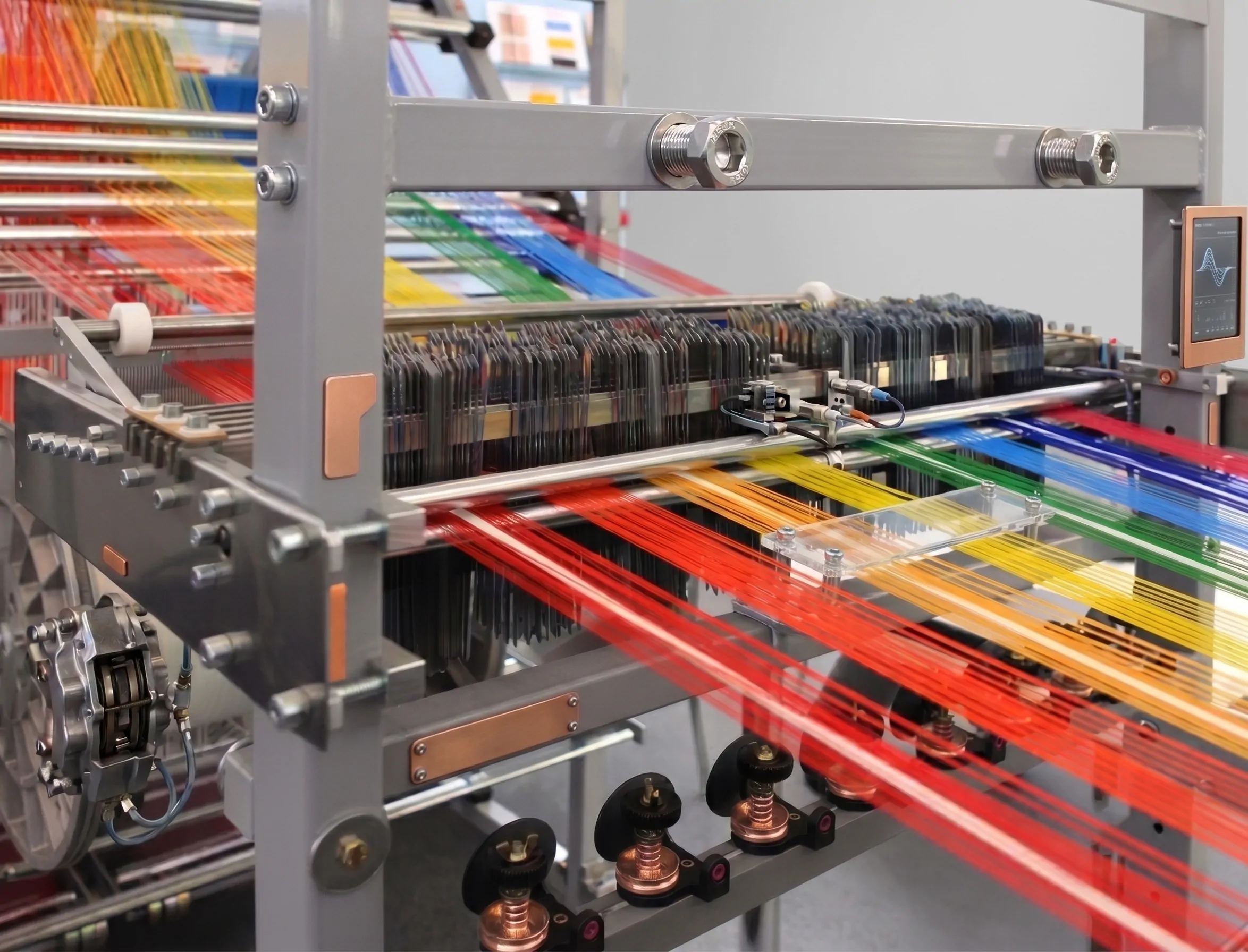Applications: textile industries